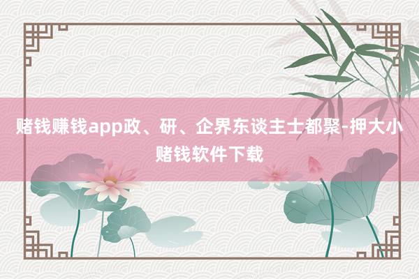 赌钱赚钱app政、研、企界东谈主士都聚-押大小赌钱软件下载