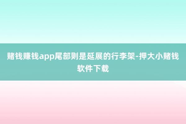 赌钱赚钱app尾部则是延展的行李架-押大小赌钱软件下载