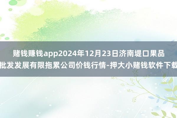赌钱赚钱app2024年12月23日济南堤口果品批发发展有限拖累公司价钱行情-押大小赌钱软件下载