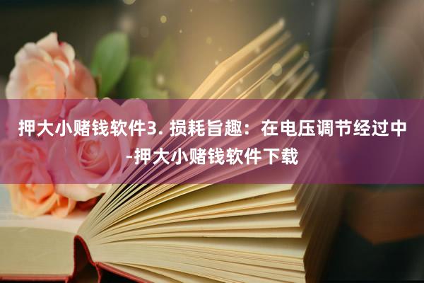 押大小赌钱软件3. 损耗旨趣：在电压调节经过中-押大小赌钱软件下载
