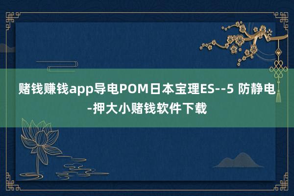 赌钱赚钱app导电POM日本宝理ES--5 防静电-押大小赌钱软件下载