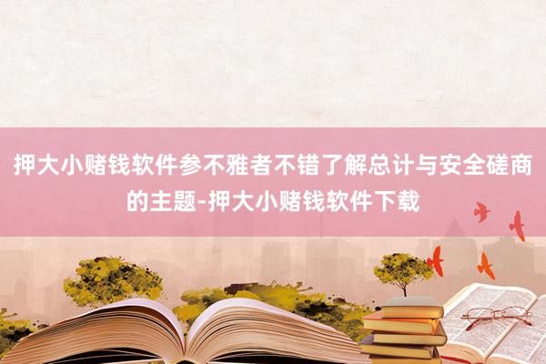 押大小赌钱软件参不雅者不错了解总计与安全磋商的主题-押大小赌钱软件下载