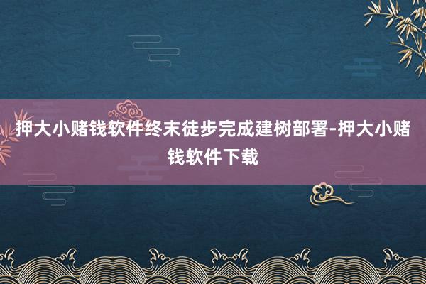 押大小赌钱软件终末徒步完成建树部署-押大小赌钱软件下载