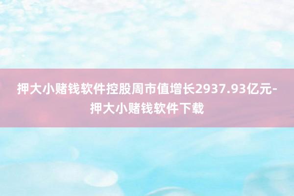 押大小赌钱软件控股周市值增长2937.93亿元-押大小赌钱软件下载
