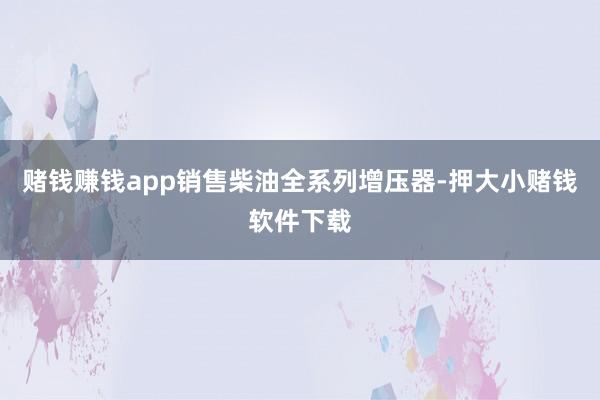 赌钱赚钱app销售柴油全系列增压器-押大小赌钱软件下载