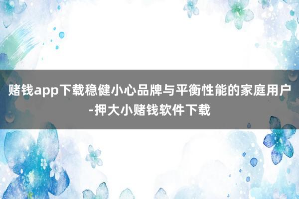 赌钱app下载稳健小心品牌与平衡性能的家庭用户-押大小赌钱软件下载