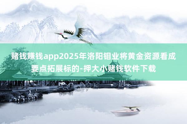 赌钱赚钱app 2025年洛阳钼业将黄金资源看成要点拓展标的-押大小赌钱软件下载