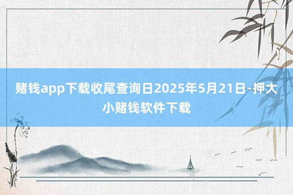 赌钱app下载收尾查询日2025年5月21日-押大小赌钱软件下载