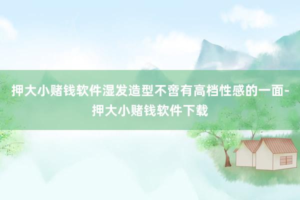 押大小赌钱软件湿发造型不啻有高档性感的一面-押大小赌钱软件下载
