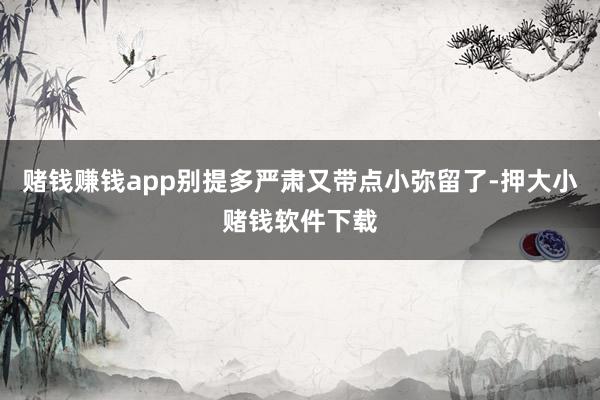 赌钱赚钱app别提多严肃又带点小弥留了-押大小赌钱软件下载