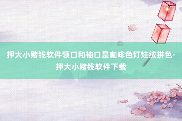 押大小赌钱软件领口和袖口是咖啡色灯炷绒拼色-押大小赌钱软件下载